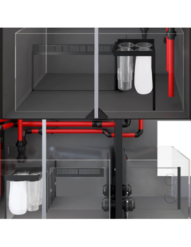 copia de Red Sea Reefer™ S 850 G3 Noir (Aquarium + meuble)