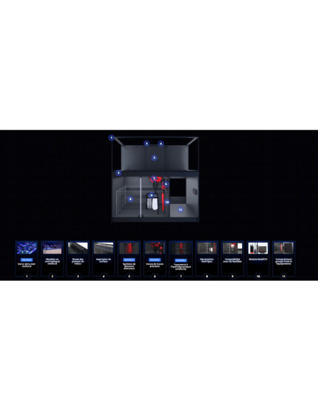Red Sea Reefer™ S 1000 G3 Noir (Aquarium + meuble)