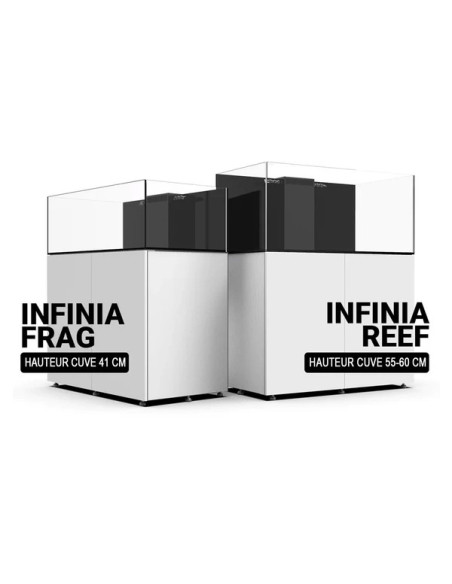 Infinia Reef 150.4 Blanc WATERBOX - Aquarium Récifal 400 L