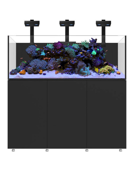 Infinia Reef 190.5 Noir WATERBOX - Aquarium Récifal 517 L