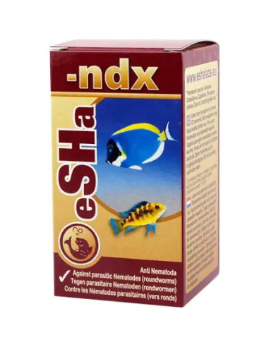 ESHA - Ndx - 20 ml - Traitement pour des vers intestinaux chez le poisson