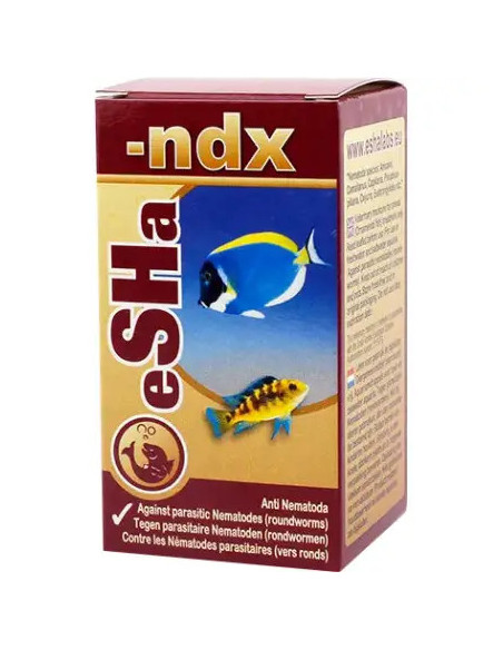 ESHA - Ndx - 20 ml - Traitement pour des vers intestinaux chez le poisson