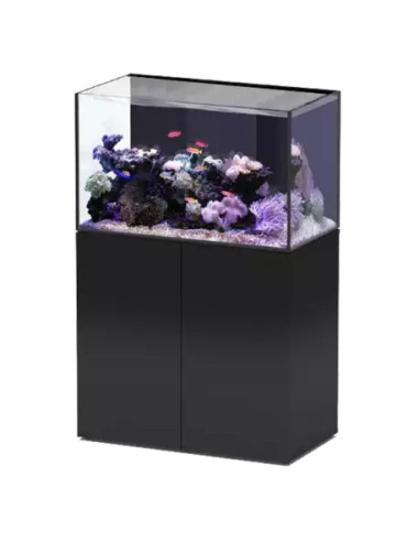 Aquarium AQUATLANTIS Aquaview 92 + Meuble Noir + Décantation