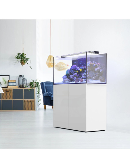 Aquarium AQUATLANTIS Aquaview sw 120 + Meuble Noir + Décantation