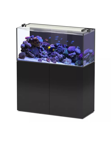 Aquarium AQUATLANTIS Aquaview sw 120 + Meuble Noir + Décantation