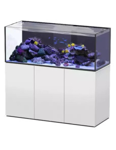 Aquarium AQUATLANTIS Aquaview 150 + Meuble Blanc + Décantation