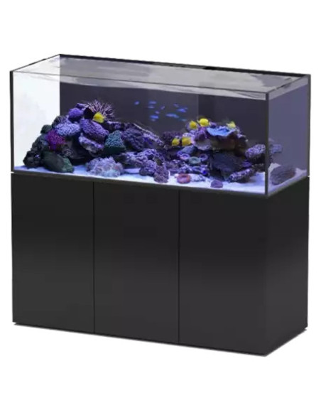Aquarium AQUATLANTIS Aquaview 150 + Meuble Noir + Décantation