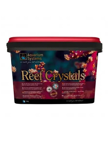 AQUARIUM SYSTEMS - Sel Reef Crystals - Seau 4Kg
