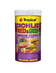 CICHLID RED&GREEN MEDIUM STICKS 1000ml