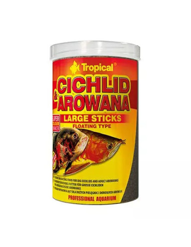 CICHLID & AROWANA LARGE STICKS 1000ml
