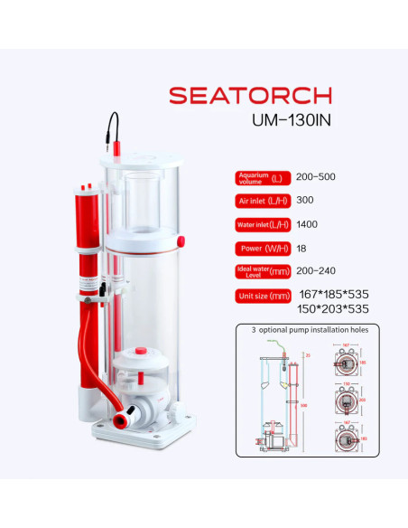 Ecumeur Interne SEATORCH 130IN