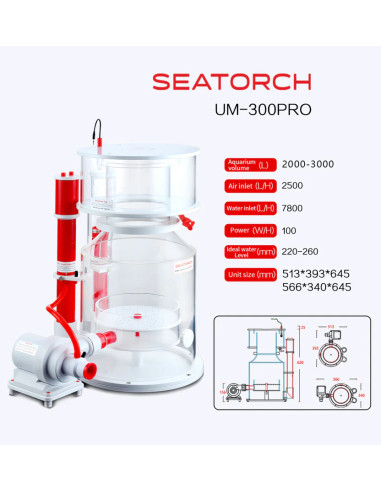 Ecumeur Interne SEATORCH UM300PRO