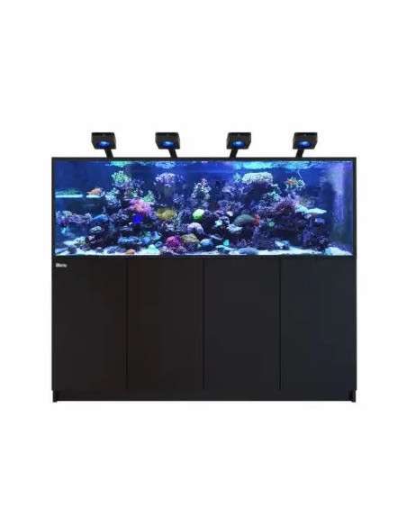 RED SEA - Reefer 750 G3 Deluxe - noir - 750L - 4 ReefLED 115 et 4 potences