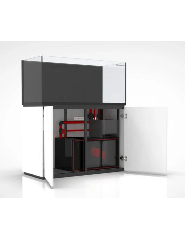 Neptunian Cube Aquarium M-Pro 120 blanc