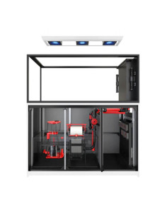 Red Sea Reefer™ MAX PENINSULA S-700 G3 Blanc (AQUARIUM+MEUBLE+TOUT L'ÉQUIPEMENT)