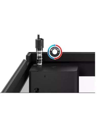 Aquarium JUWEL Trigon 350 Noir tout équipé - 350 Litres (Noir)
