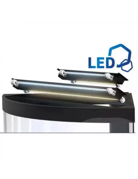 Aquarium JUWEL Trigon 350 Noir tout équipé - 350 Litres (Noir)