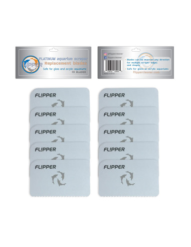 FLIPPER - Replacement Cards for Platinum Scraper x10