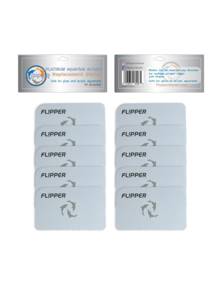FLIPPER - Replacement Cards for Platinum Scraper x10