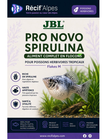 JBL PRONOVO SPIRULINA FLAKES M ( vendu au gramme )