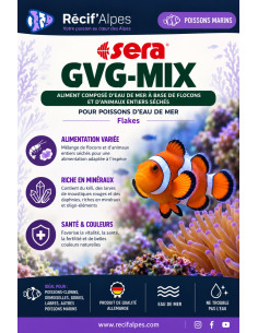 Sera marin GVG-Mix ( vendu au gramme )