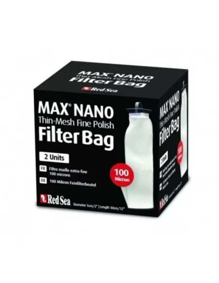 Max-nano micron bag RedSea (x2)