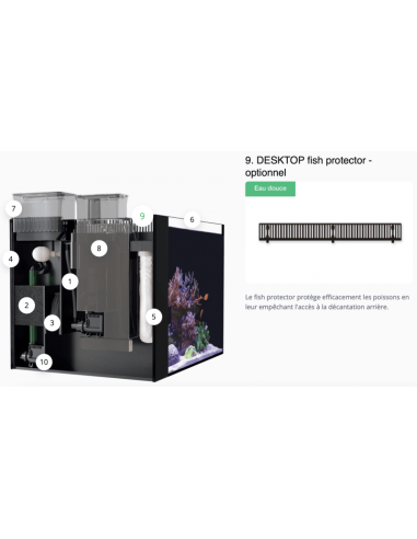 Red Sea Desktop® Cube (sans meuble)