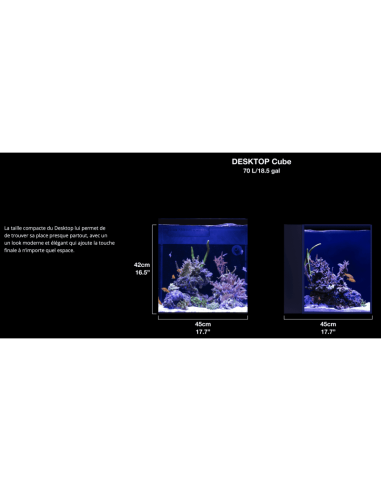 Red Sea Desktop® Cube complet - Noir