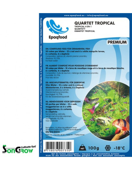 QUARTET TROPICAL - 100g