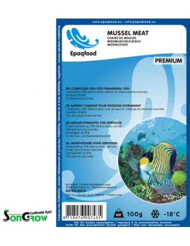 CHAIR DE MOULES - 100 g