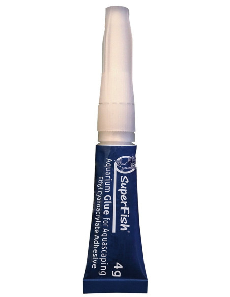 SUPERFISH Aquarium Glue - Colle pour plantes et coraux - 4 g