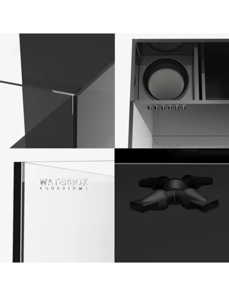 Marine AIO 50.3 Noir WATERBOX - Aquarium Marin 186 L
