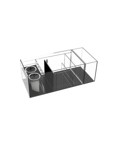 Infinia Frag 125.4 Noir WATERBOX - Aquarium Récifal 295 L