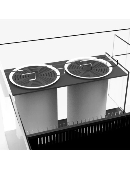 Reef LX 290.6 Noir WATERBOX - Aquarium Récifal 810 L