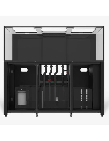 Reef LX 290.6 Noir WATERBOX - Aquarium Récifal 810 L