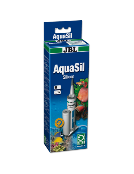 JBL - AquaSil transparent - Silicone spécial pour aquariums et terrariums - 80ml
