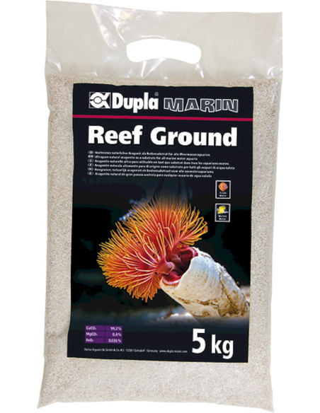 Dupla Reef Ground Ø 0,5-1,2 mm 5KG - Sable aragonite eau de mer